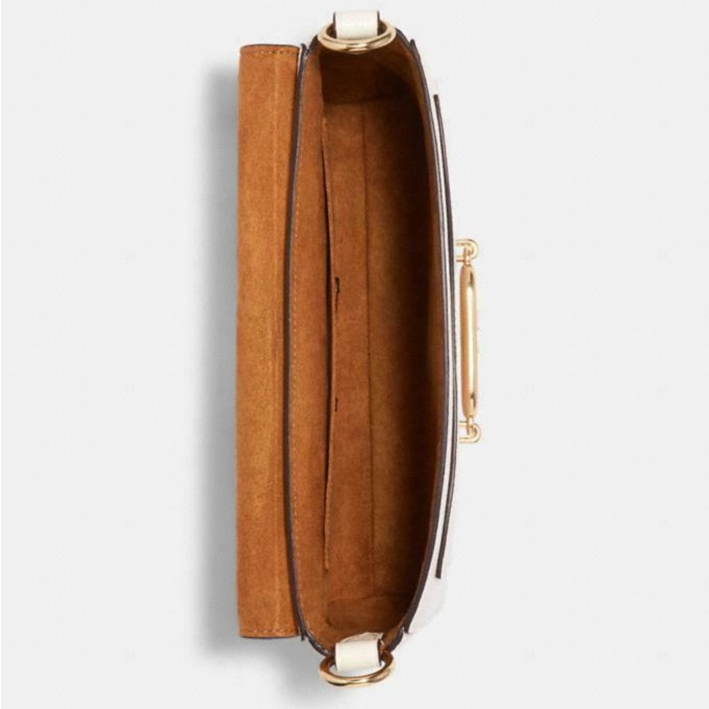 Coach Jade Messenger Bag With Patchwork & Crossbo… - image 5